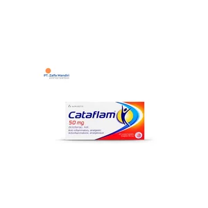 Buy Cataflam 50 mg box 50's by PT Zalfa Mandiri - Bekasi , Bekasi ...