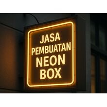 Jasa Pembuatan Neon Box