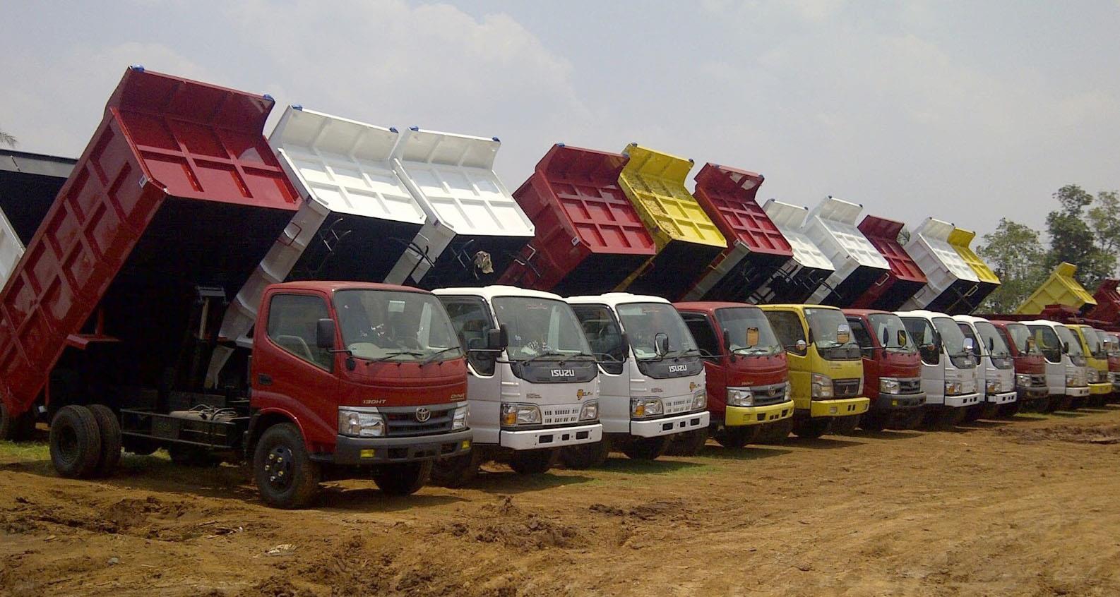 31 Terbaru Variasi Stiker Mobil Dump Truck