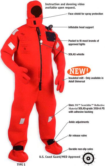 Sell Immersion Suit Solas 1590 from Indonesia by PT. Siantar Usaha ...