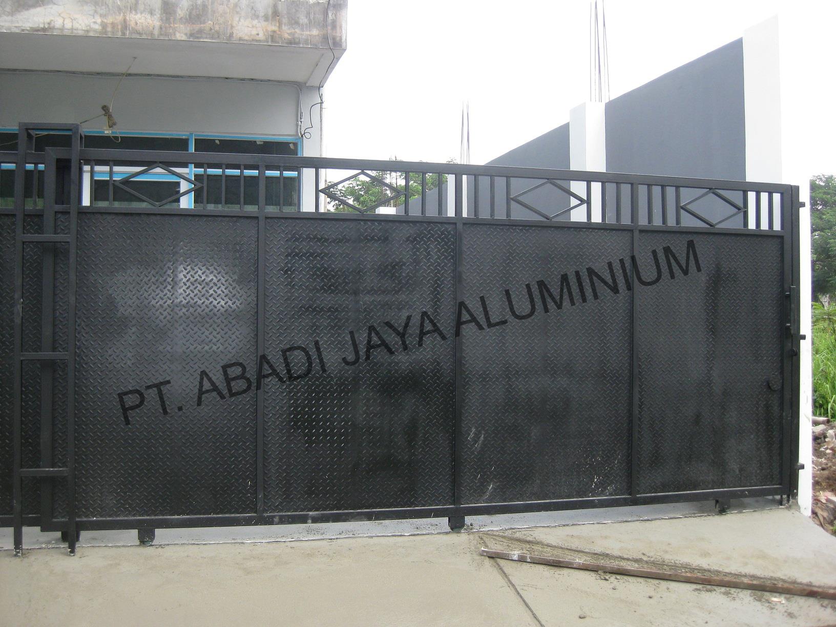 Jual Pagar Besi Harga Murah Jakarta Oleh PT Abadi Jaya Aluminium