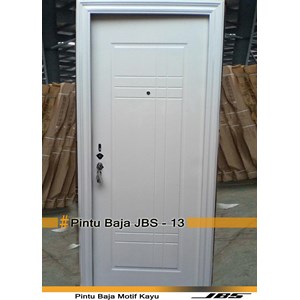  Jual  Pintu  Besi  Minimalis Putih JBS DOOR TYPE 90 13 