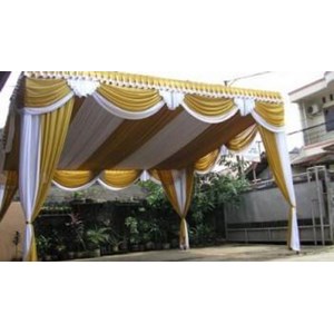 Jual Rumbai Tenda Pesta Warna Gold Harga Murah Jakarta 