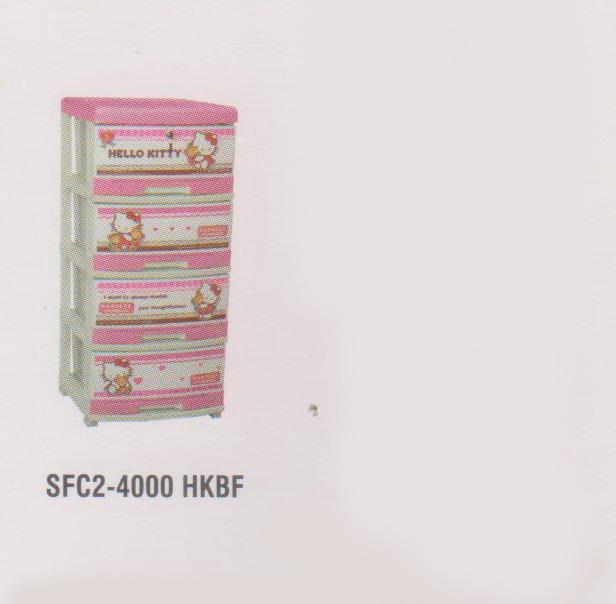 Jual Lemari  Plastik  Napolly SFC2 4000 HKBF Harga Murah 
