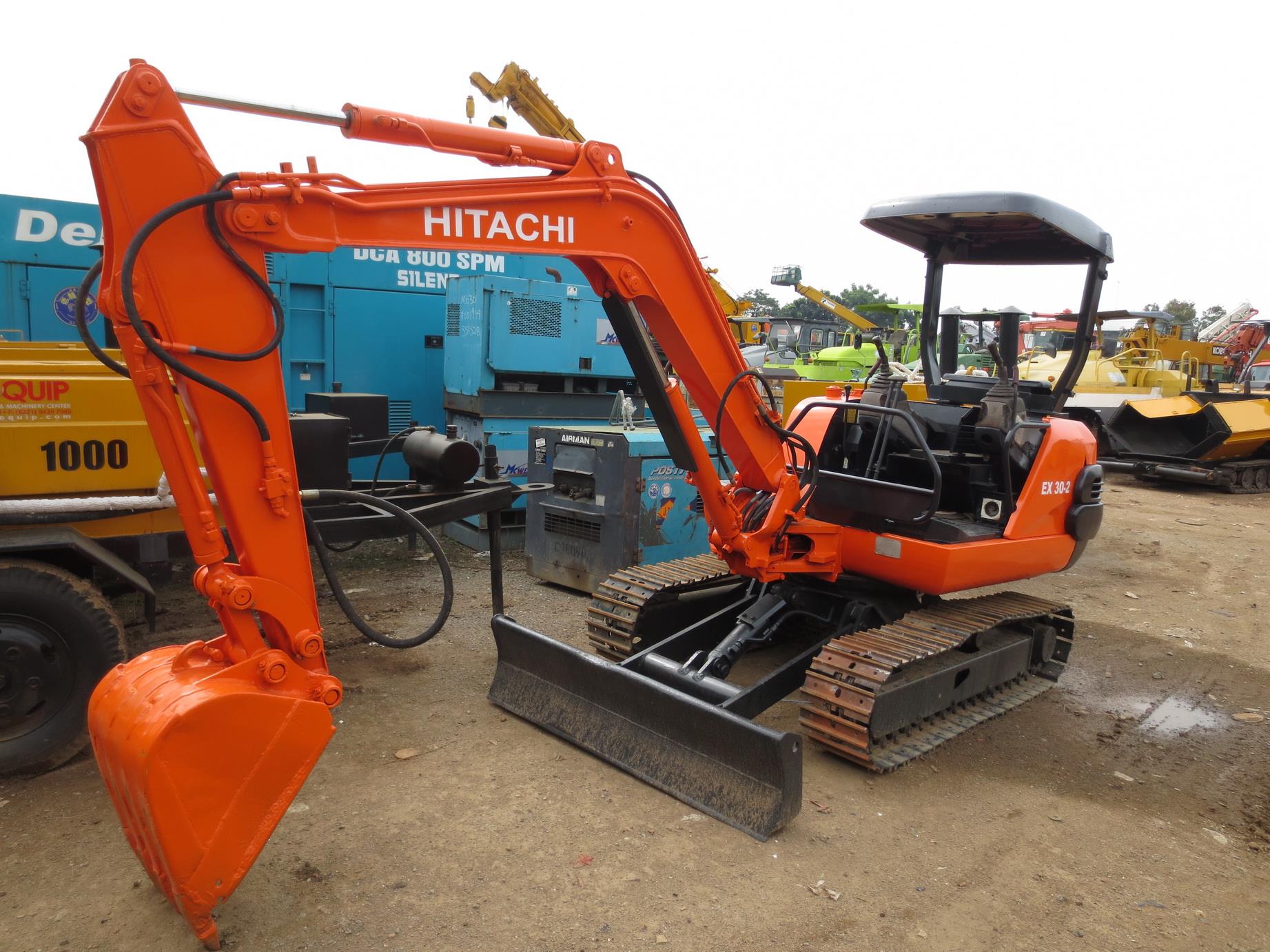 Jual Mini Excavator HITACHI EX30-2 Build Up EX JAPAN 