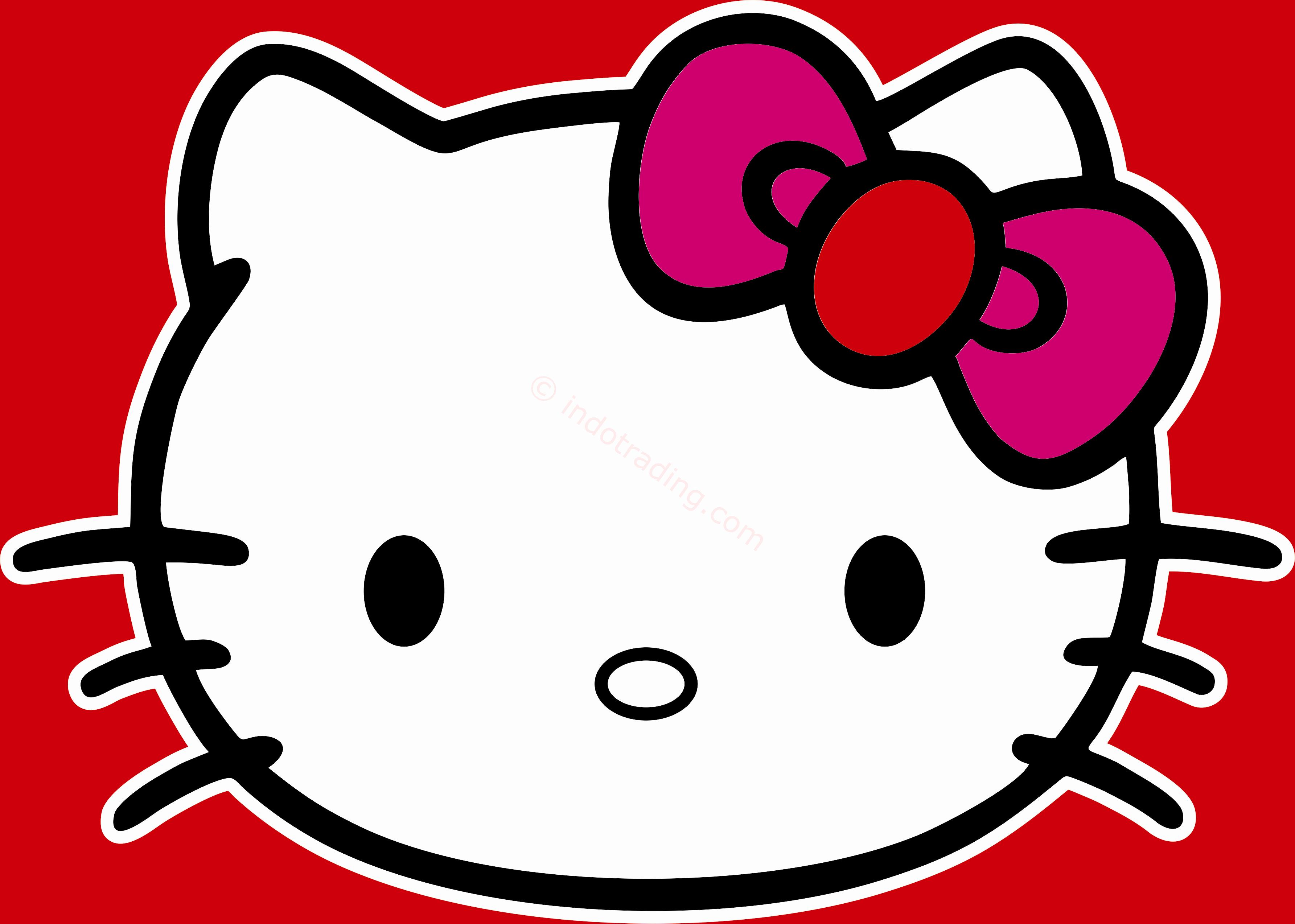 Jual Sticker Hello Kitty Harga Murah Surabaya Oleh CV Dehape Print