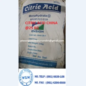 Asam Sitrat China