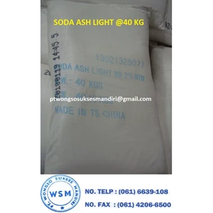 Soda Ash Light Packaging 40Kg/Zak