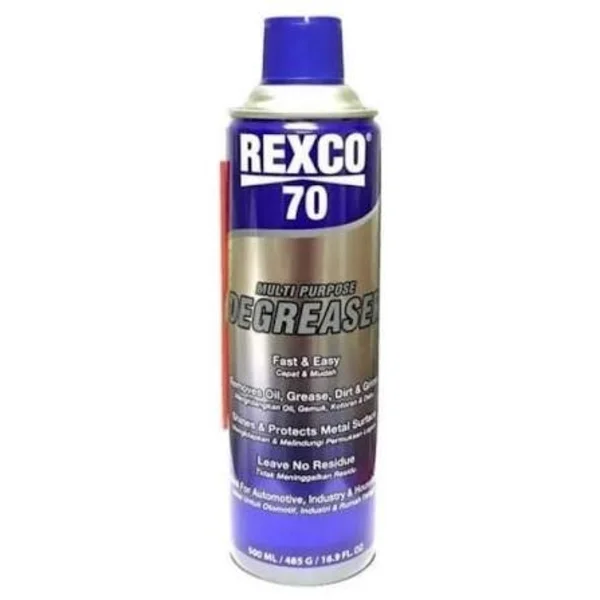 REXCO 70 Multi Purpose Degreaser 500ml Degreaser Serbaguna 