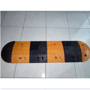 Rubber Speedhump 100Cm & End Cap wheel stopper