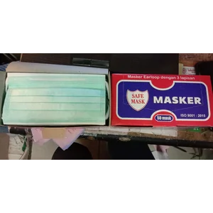 Pelindung wajah Masker dokter 3 lapis 