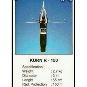 Lightning Rod Kurn R - 150 (150 Meter Radius)