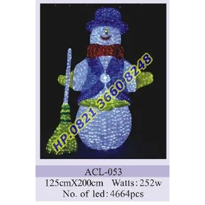 Lampu Hias Natal 3D Tipe ACL-053