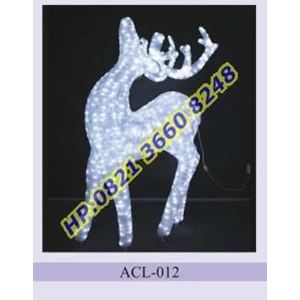 Lampu Hias Natal 3D Tipe ACL-012