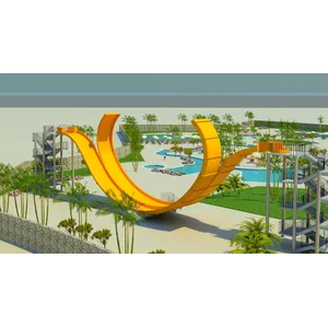 Seluncuran Water Park D-Wave Slide