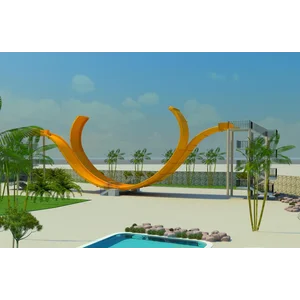 Seluncuran Water Park D-Wave Slide