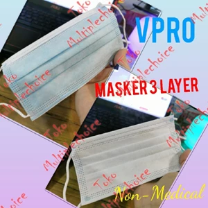 Non-Medical 50 Lbr 3 Ply Earloop Mask Is Thicker