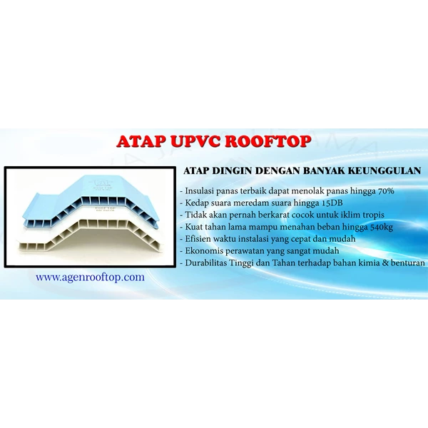 Jual Atap Upvc Rooftop