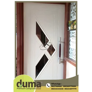 Pintu WPC DUMA tipe Router  72 x 220 Economy