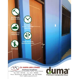pintu wpc dengan merk duma tipe standard