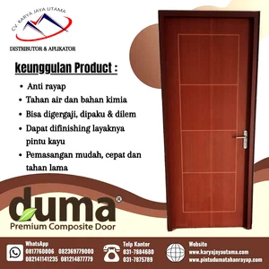 pintu wpc duma dengan 0.5 cm tipe standard