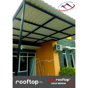 UPVC roof heat and sound