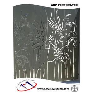 PERFORATED VARIOUS MATERIALS FOR PARTITION WALL OR WALL DECOR AND MUCH MORE