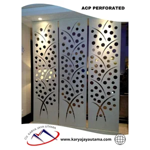 PERFORATED VARIOUS MATERIALS FOR PARTITION WALL OR WALL DECOR AND MUCH MORE