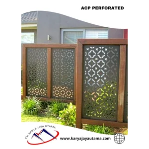 PERFORATED VARIOUS MATERIALS FOR PARTITION WALL OR WALL DECOR AND MUCH MORE