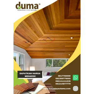 PLAFON KAYU WPC TAHAN RAYAP DAN TAHAN AIR