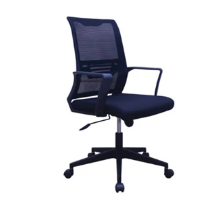 Chitose Specta Office Staff Chair Full Black