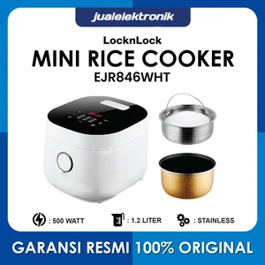 Rice Cooker LocknLock EJR846WHT - Low Sugar 3 Liter White