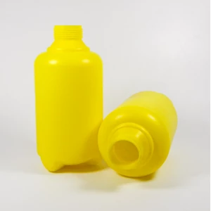 Botol Plastik Kuning dan tutup Botol kuning