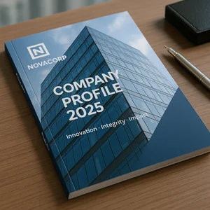 Jasa Cetak Buku Company Profile & Profil Perusahaan Surabaya