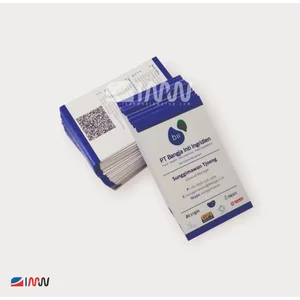 Jasa Cetak Kartu Nama Custom (Finishing Laminasi & Cutting)