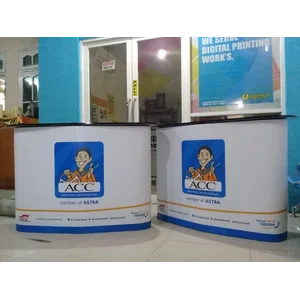 Pop Up Table / Meja Promosi Portable / Stand Promotion / Meja Event