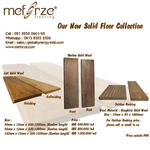 Solid Jati Wood Flooring MEFORZE