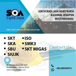 Konsultan pembuatan SKA SKT  By SOA Cipta Jaya