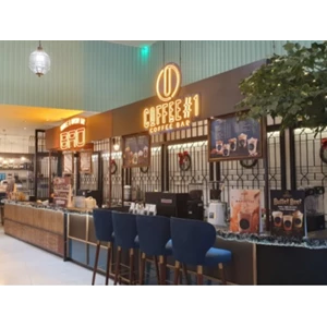 Jasa Desain Interior Restoran Cofee 1 & Bao Noodle Dimsum Galaxy Mall By PT Livien Maha Karya