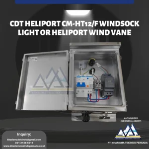 CDT Heliport CM-HT12/F Windsock Light or Heliport wind vane