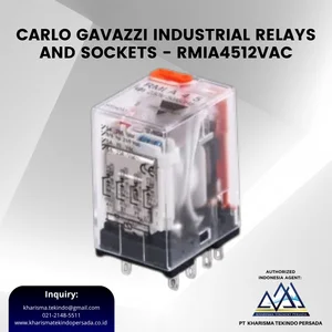 Carlo Gavazzi Industrial Relays and Sockets - RMIA4512VAC