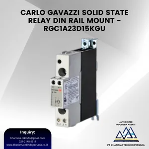 Carlo Gavazzi Solid State Relay DIN rail mount - RGC1A23D15KGU
