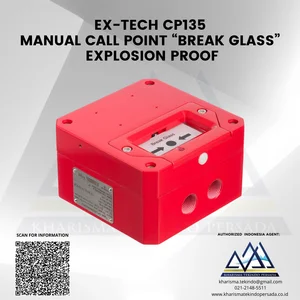EX-TECH CP135 Manual Call Point “Break Glass”  EXPLOSION PROOF