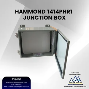 HAMMOND 1414PHRI Type 12 Mild Steel Junction Box