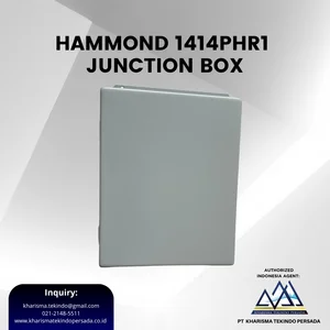 HAMMOND 1414PHRI Type 12 Mild Steel Junction Box
