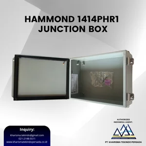 HAMMOND 1414PHRI Type 12 Mild Steel Junction Box