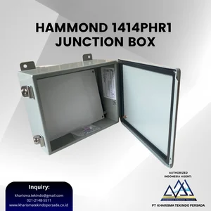 HAMMOND 1414PHRI Type 12 Mild Steel Junction Box