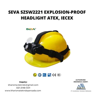 LAMPU SENTER KEPALA SEVA SZSW2221 Explosion-Proof Headlight