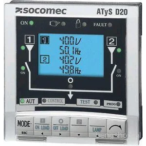 Socomec Front Panel With Digital Display Atys D20