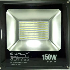 Lampu Sorot LED STARLUX 150W WW 3000k IP65 ST-50115B-WW